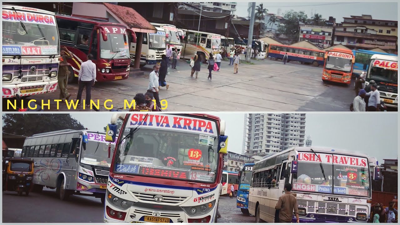 Mangalore Bus Stand | Mangalore buses