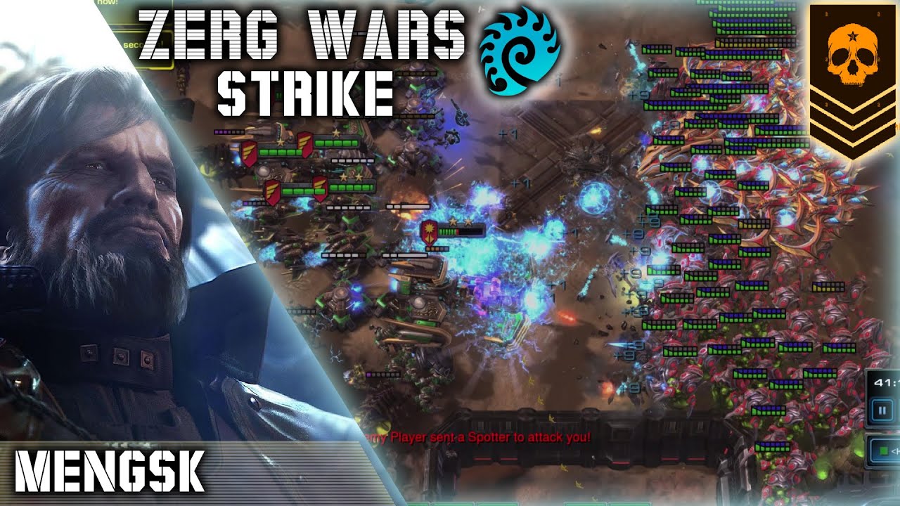 ♾️Zerg Wars | Mengsk | Brutal attacks against my defenses, can we win? | #starcraft2 #arcade