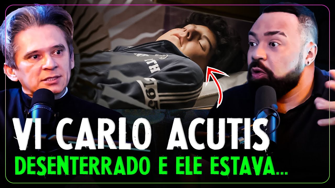 COMO CARLO ACUTIS ESTAVA EM SUA EXUMAÇÃO