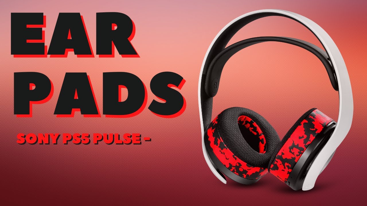 Sony PS5 Pulse 3D - Ear Pad Replacements