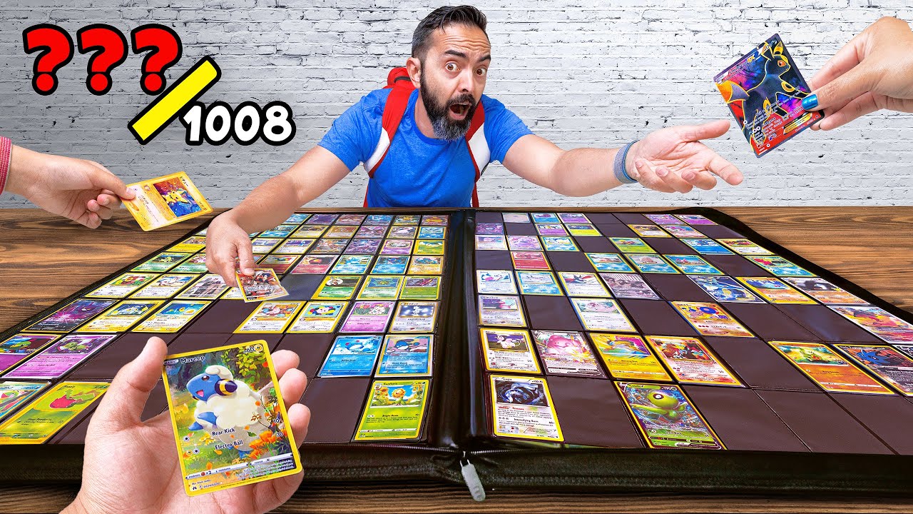 Collect ALL 1,000+ Pokémon in ONE Binder (GEN 2 Pokemon Card Challenge)