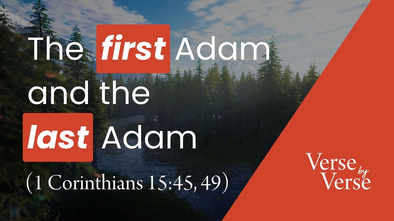 The First Adam and the Last Adam (1 Corinthians 