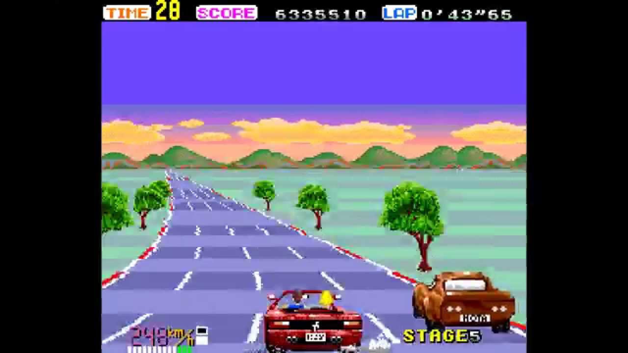 OutRun Longplay (PC Engine) [60 FPS]