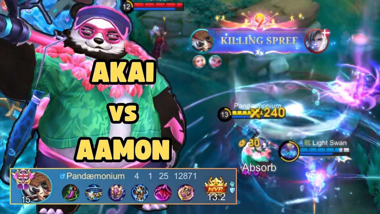 Akai Vs Aamon &mdash; Global Akai | Mobile Legends