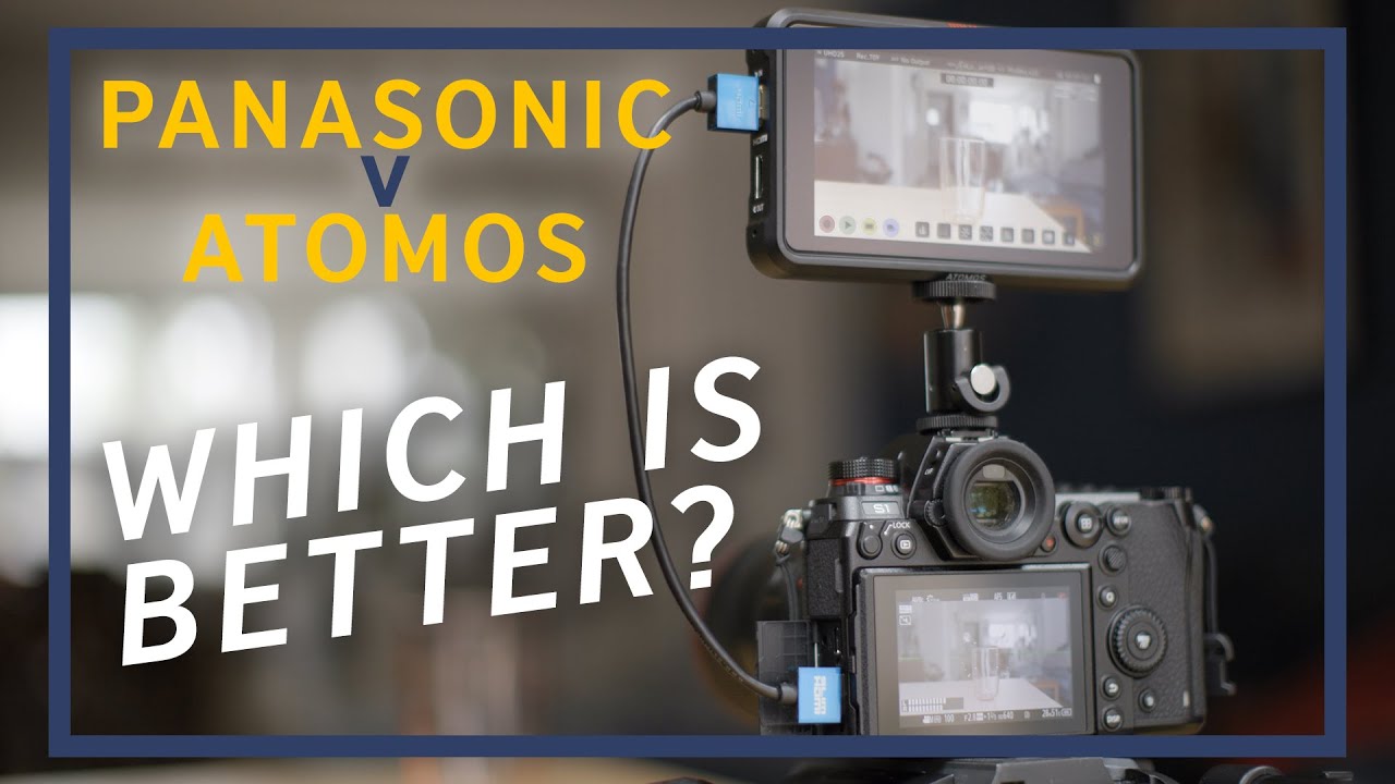Internal vs External Recording -- Panasonic S1 x Atomos Ninja V