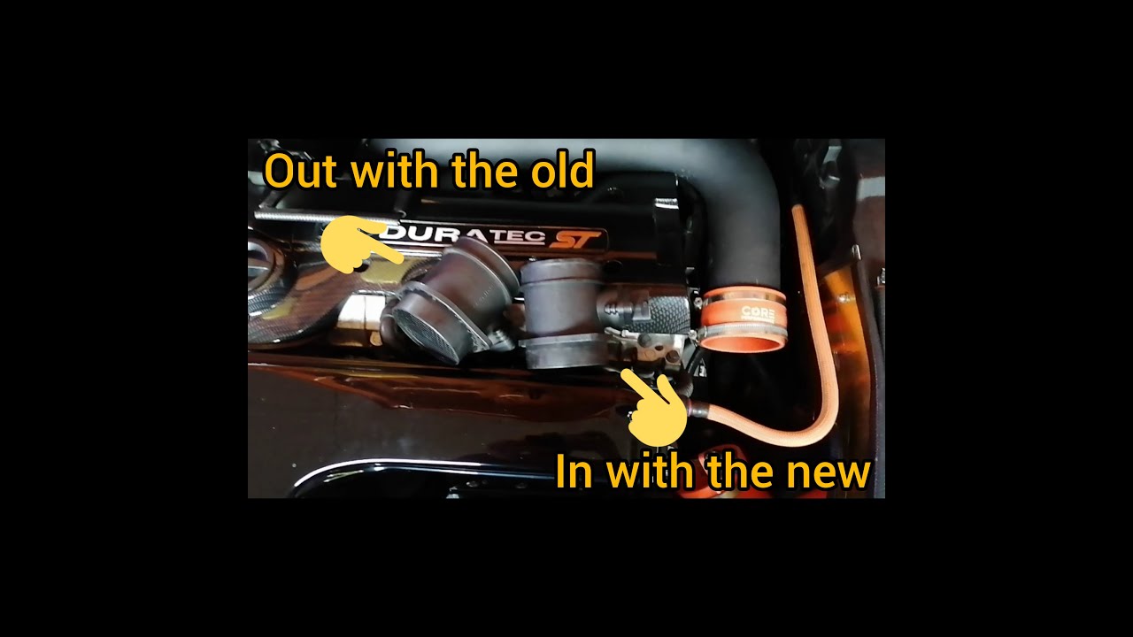 Installing a new MAF on the mk2 focus ST