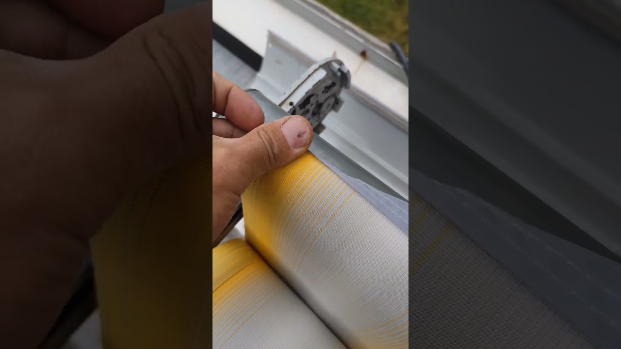 Markisen Tuch tauschen und Antrieb