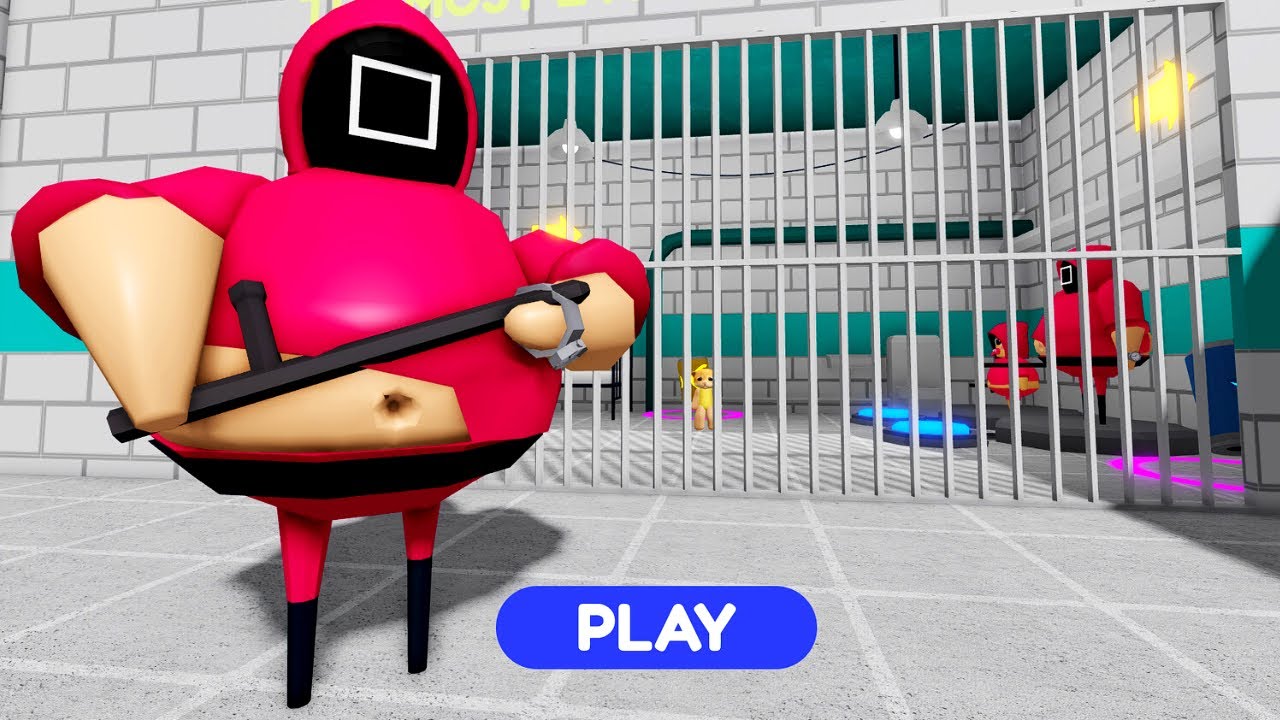 NOVO! ESCAPE SQUID GAME BARRY'S PRISON RUN || Roblox