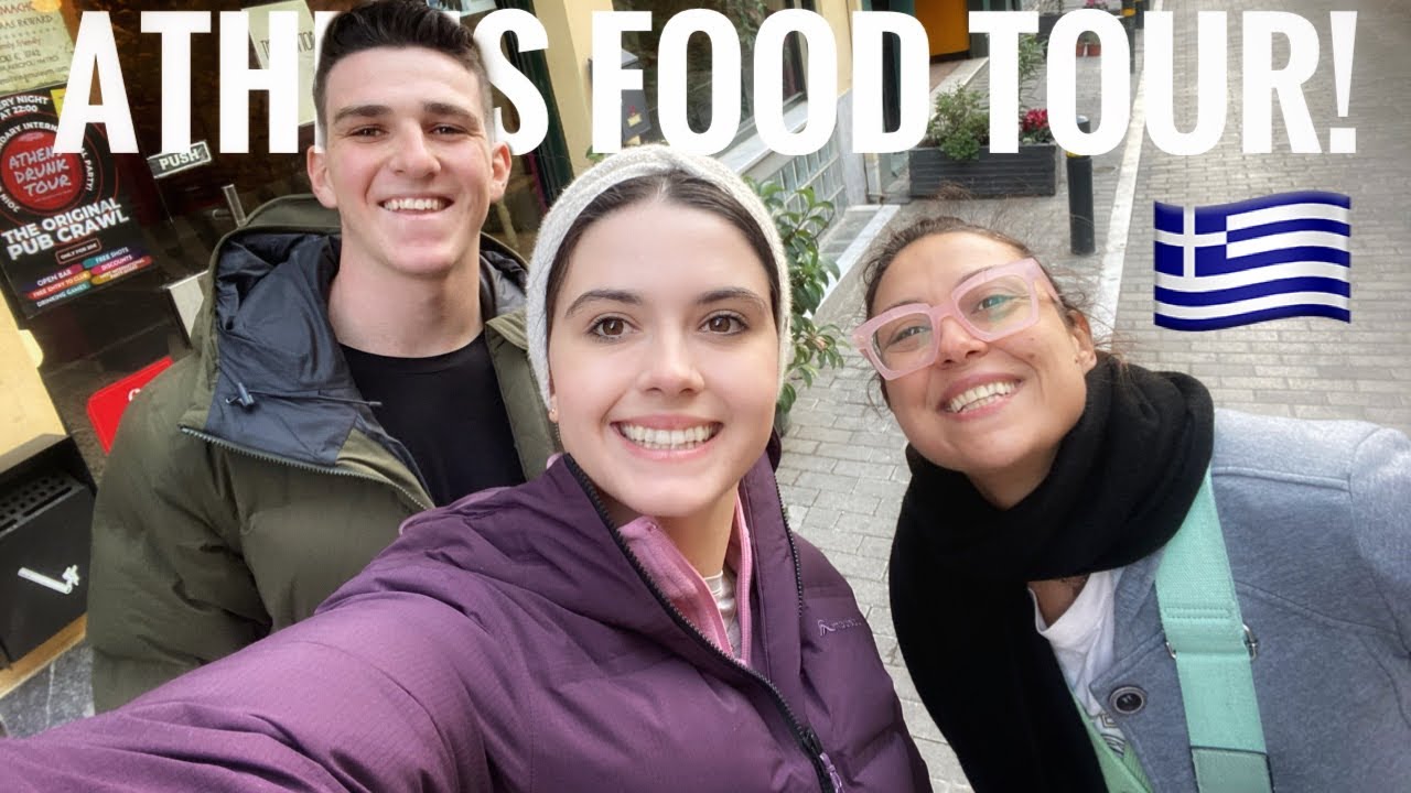 YOU HAVE TO TRY THIS WHEN YOU COME TO ATHENS! (food tour vlog)