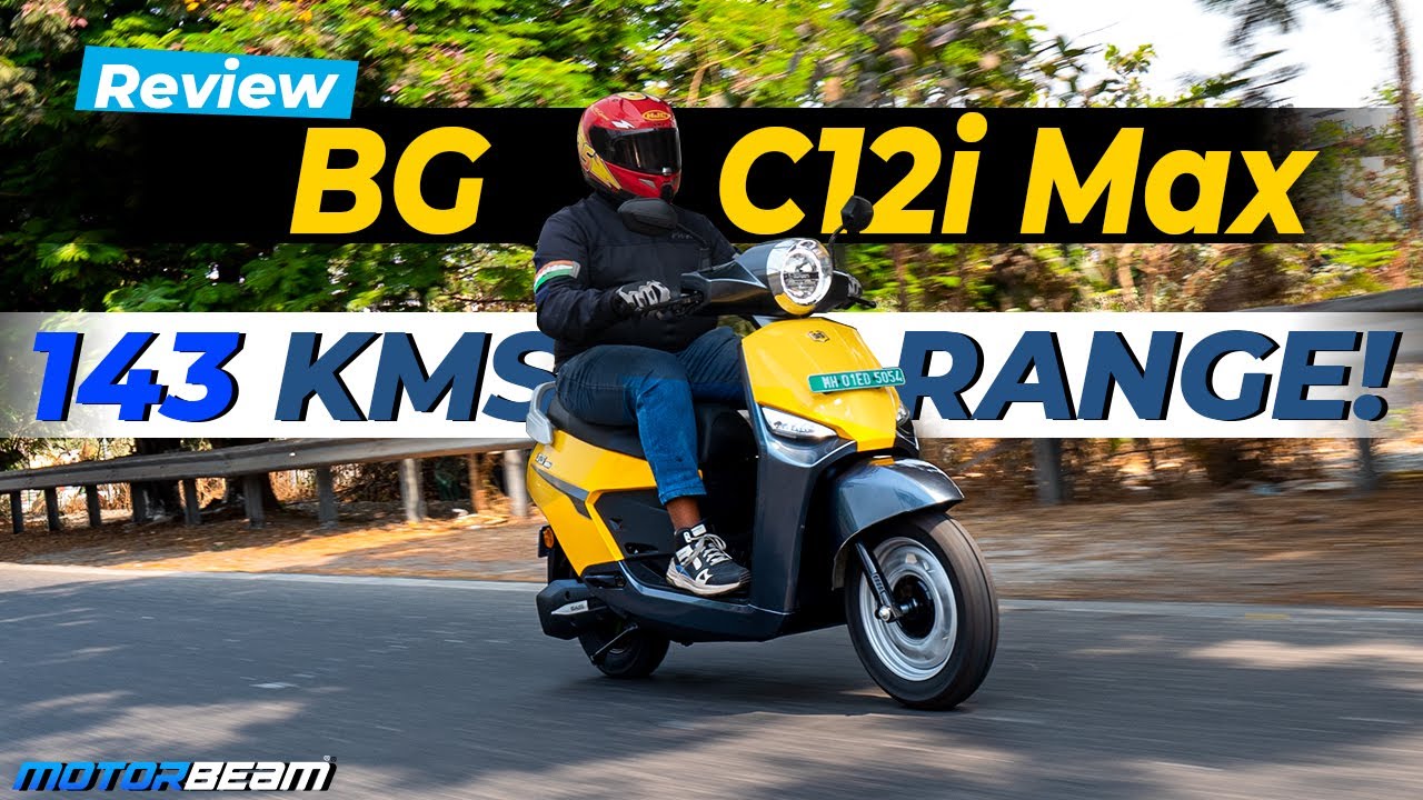 Обзор BGauss C12i Max — запас хода 143 км! | MotorBeam