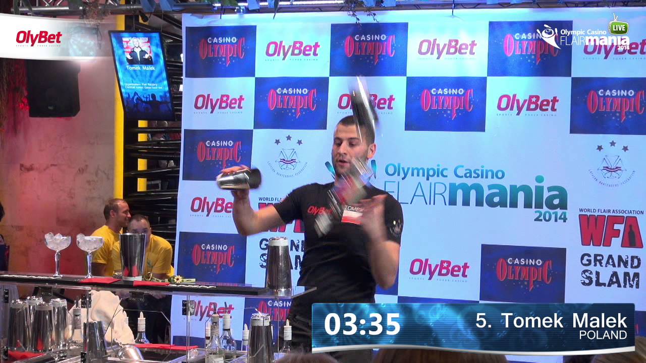 Tomek Malek Final Olympic Casino Flair Mania 2014