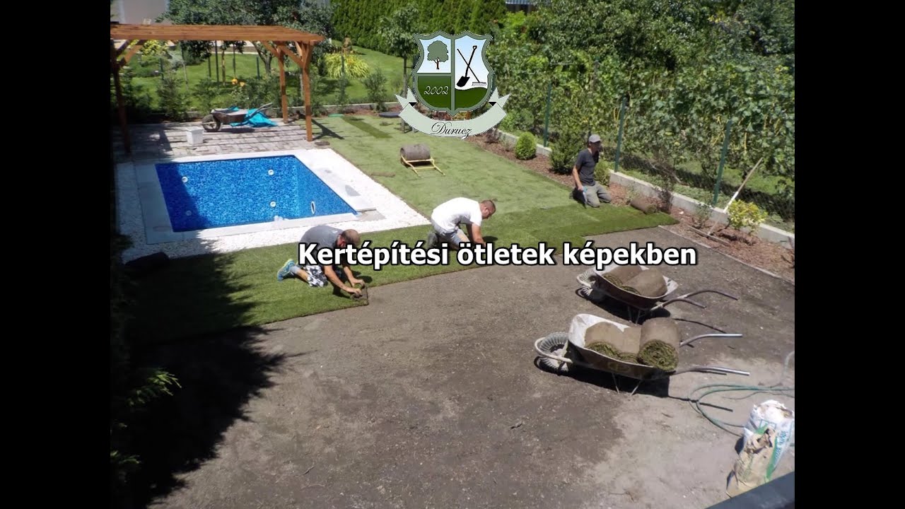 Kert&eacute;p&iacute;t&eacute;si &ouml;tletek k&eacute;pekben | Egy kert t&ouml;rt&eacute;nete