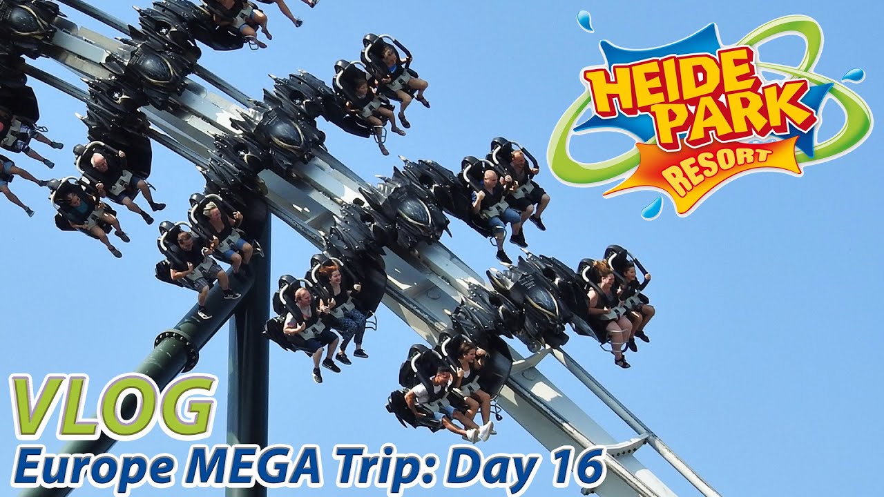 Best Coaster at Heide Park?!? | VLOG | Europe MEGA Trip: Day 16  | August 2019