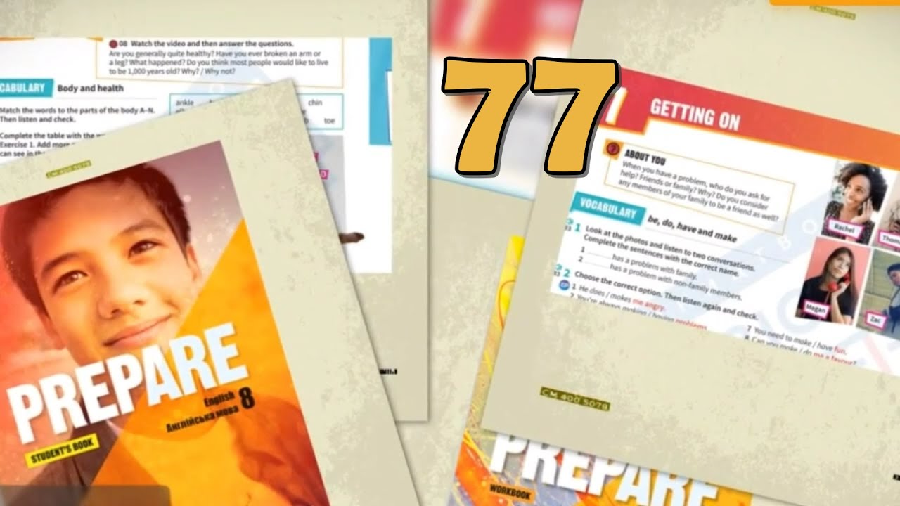 Prepare 8 НУШ Unit 13 Mixed feelings. Reading p.77 Student's Book