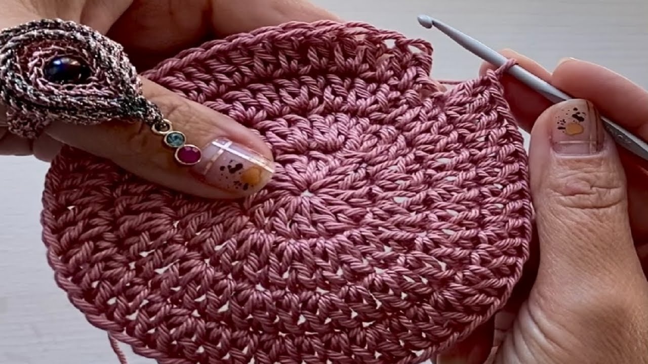 CIERRE PERFECTO DE CÍRCULO A CROCHET