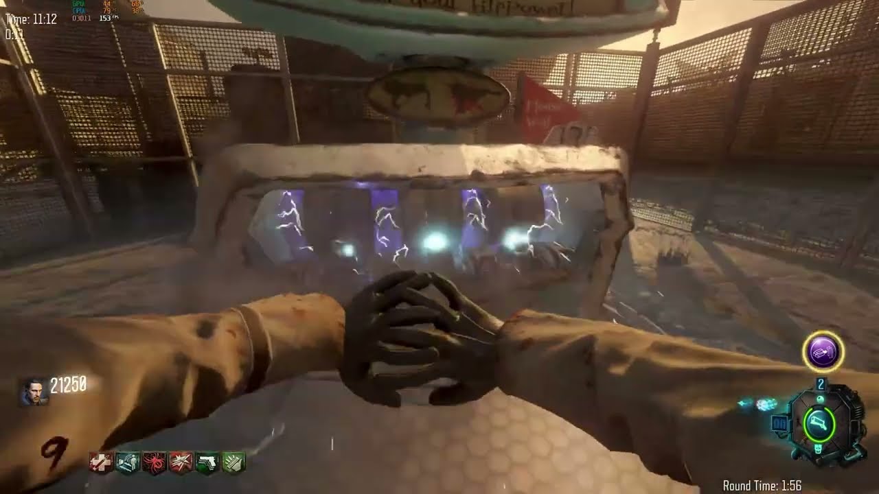 Bo3 zombies Moon 50 speedrun
