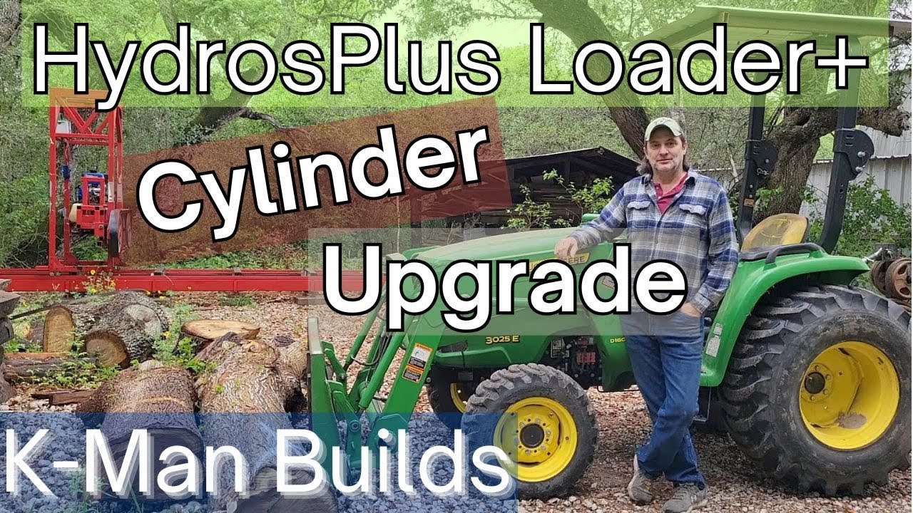 John Deere 3025E loader - Installing HydrosPlus Loader+ upgraded cylinders