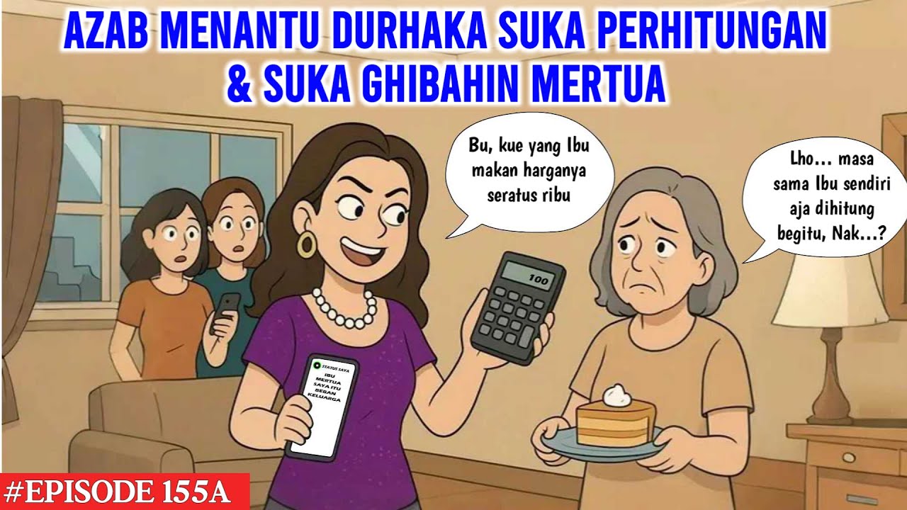 AZAB MENANTU DURHAKA SUKA PERHITUNGAN & SUKA GHIBAHIN MERTUA | COCO MEONG EPISODE 155A