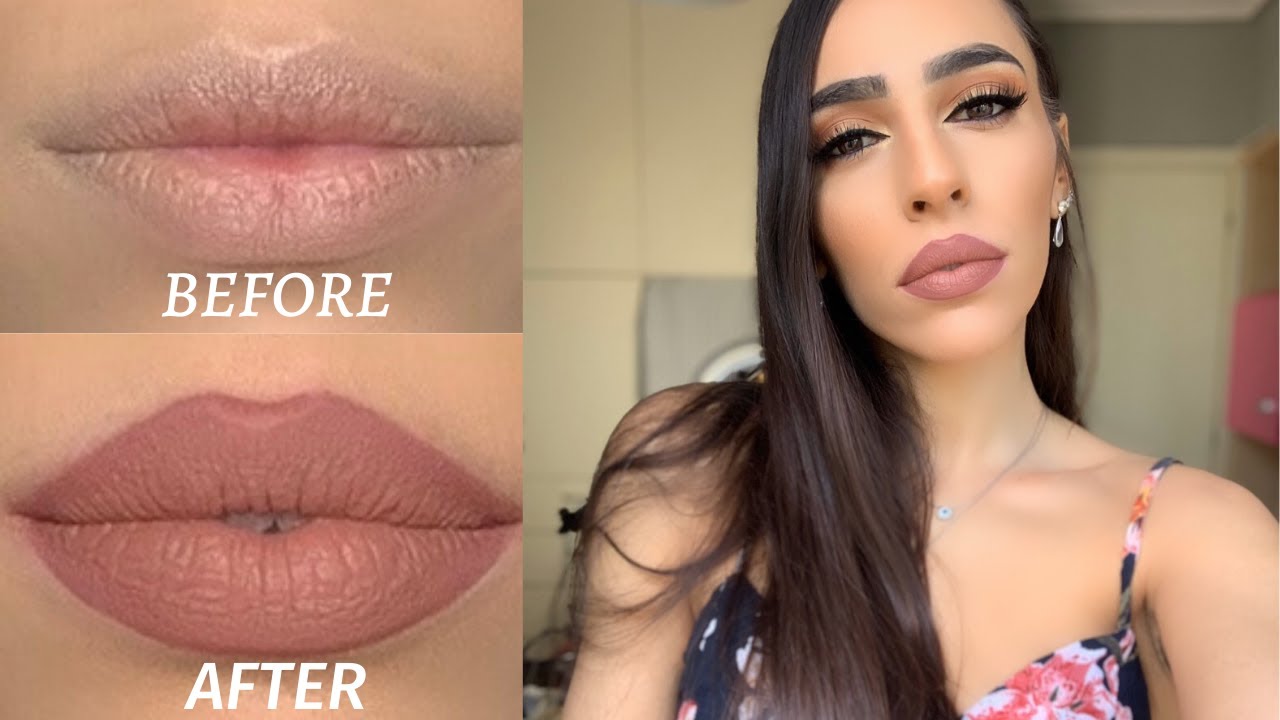 ΦΥΣΙΚΑ ΣΑΡΚΩΔΗ ΧΕΙΛΗ ΣΕ 3 ΜΟΝΟ ΒΗΜΑΤΑ||HOW TO FAKE BIG LIPS||MARIANNA KALAFATI