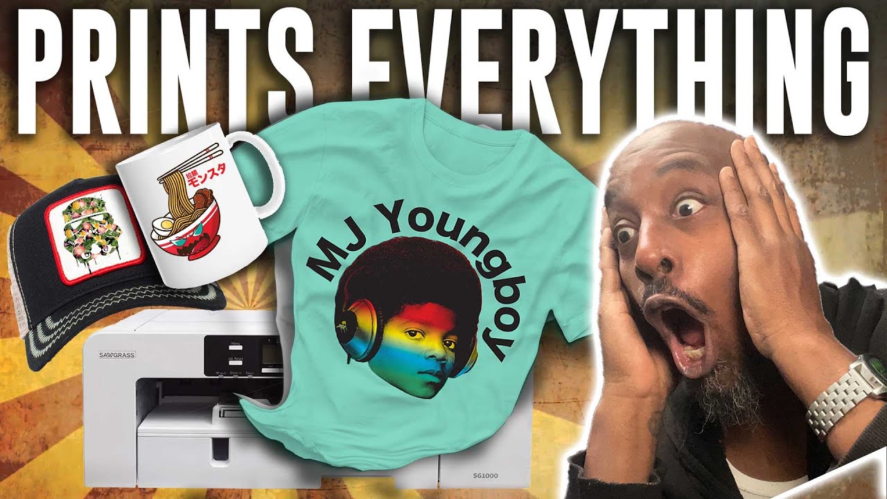 Как печатать на футболках методом сублимации👕. 🔥🔥Этот аппарат печатает всё🔥🔥