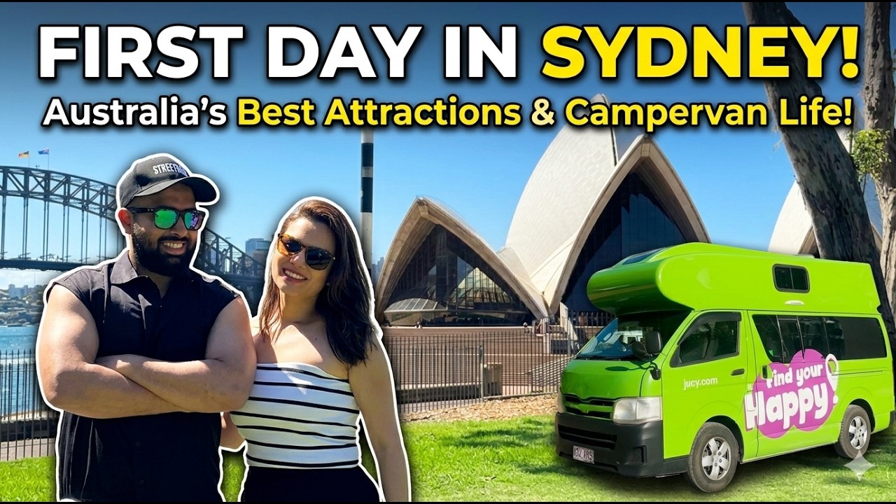 India to Australia | Indians in Campervan | Road Trip Sydney to Brisbane #travel #australia #sydney