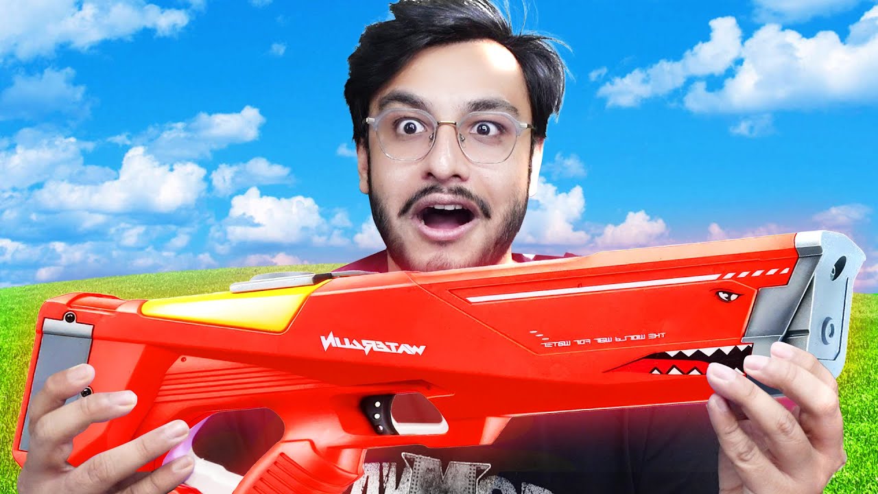 THE BIGGEST HOLI PICHKARI GOT DELIVERED FROM AMAZON