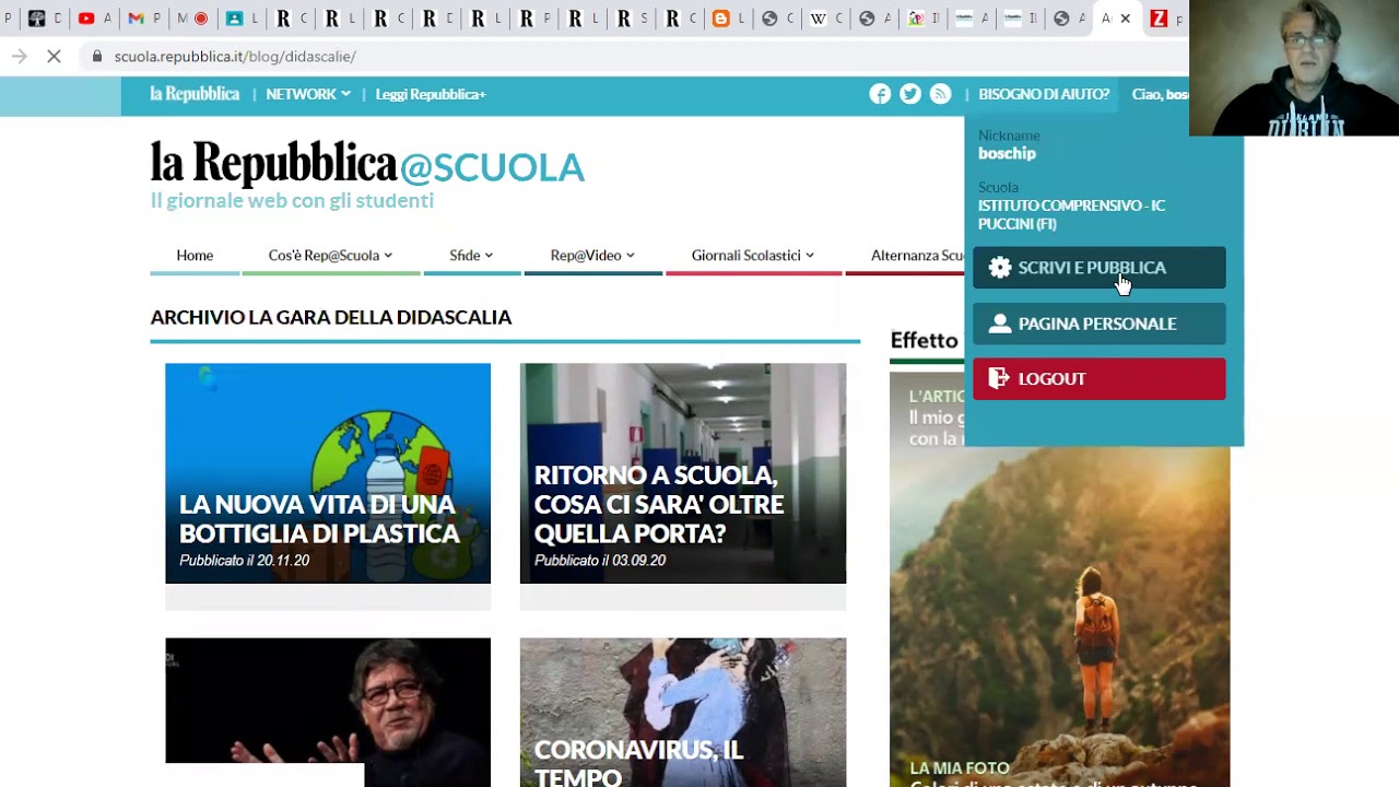 Come inserire contenuti su Repubblica@Scuola