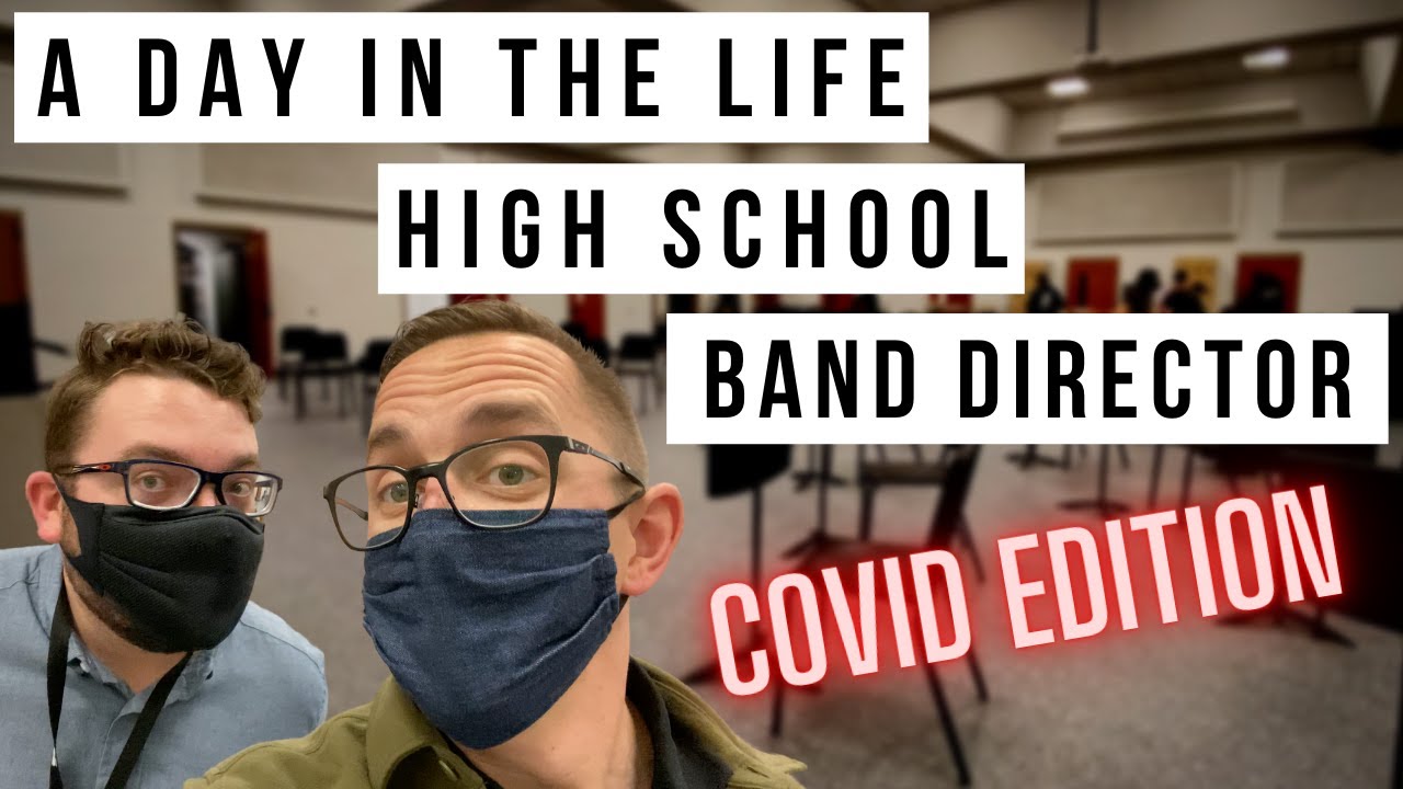 A Day in the Life of a High School Band Director || COVID EDITION