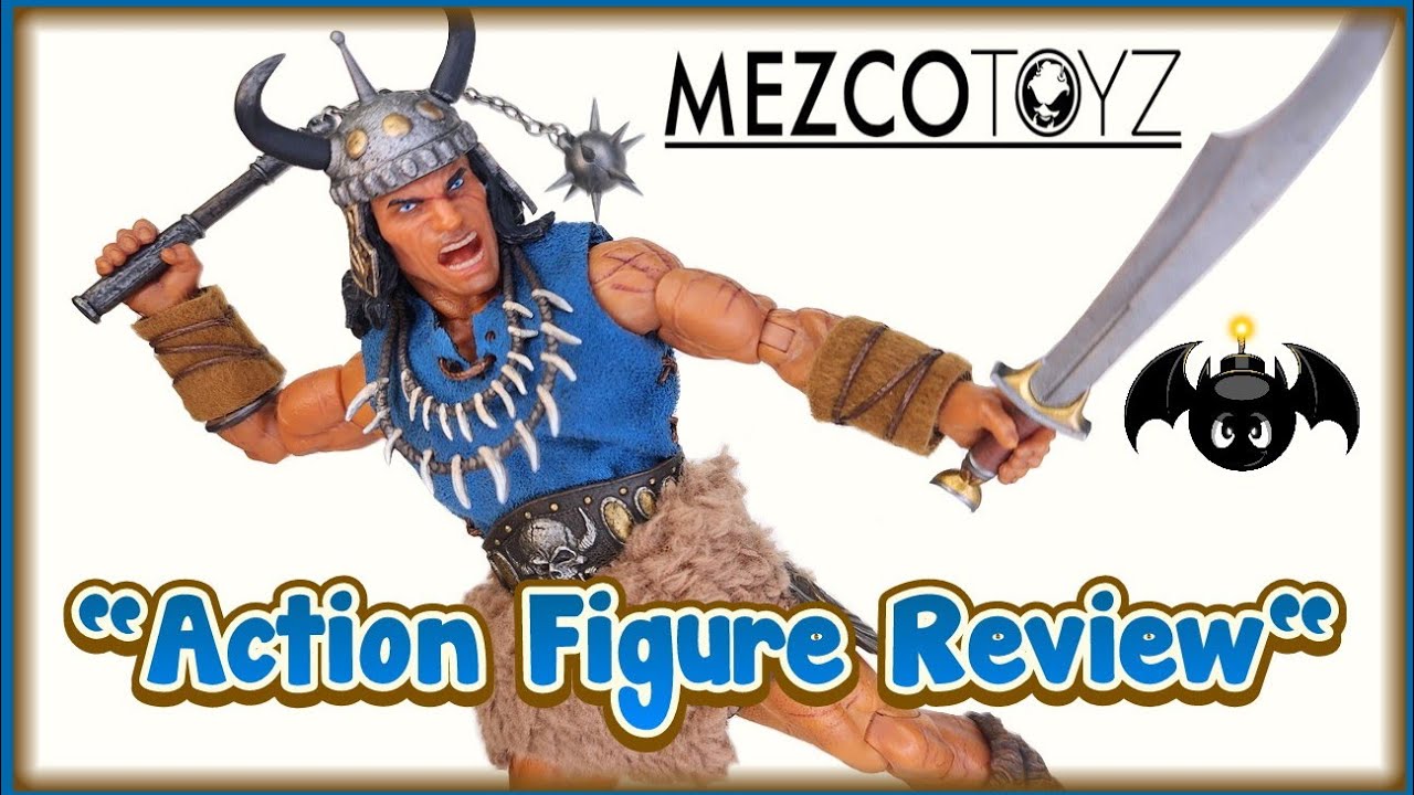 Mezco Toyz One:12 Collective Conan The Conqueror action figure review.