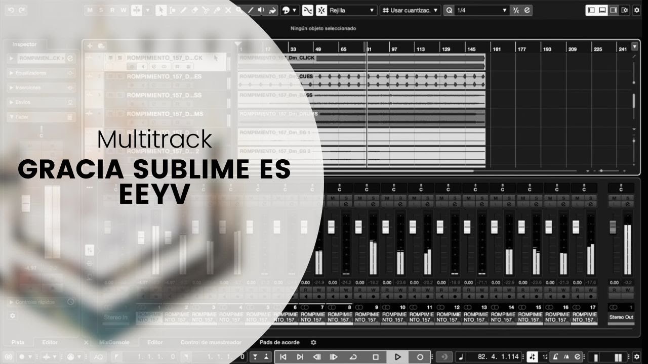 Gracia Sublime Es - En Espíritu y Verdad, Cover Multitrack