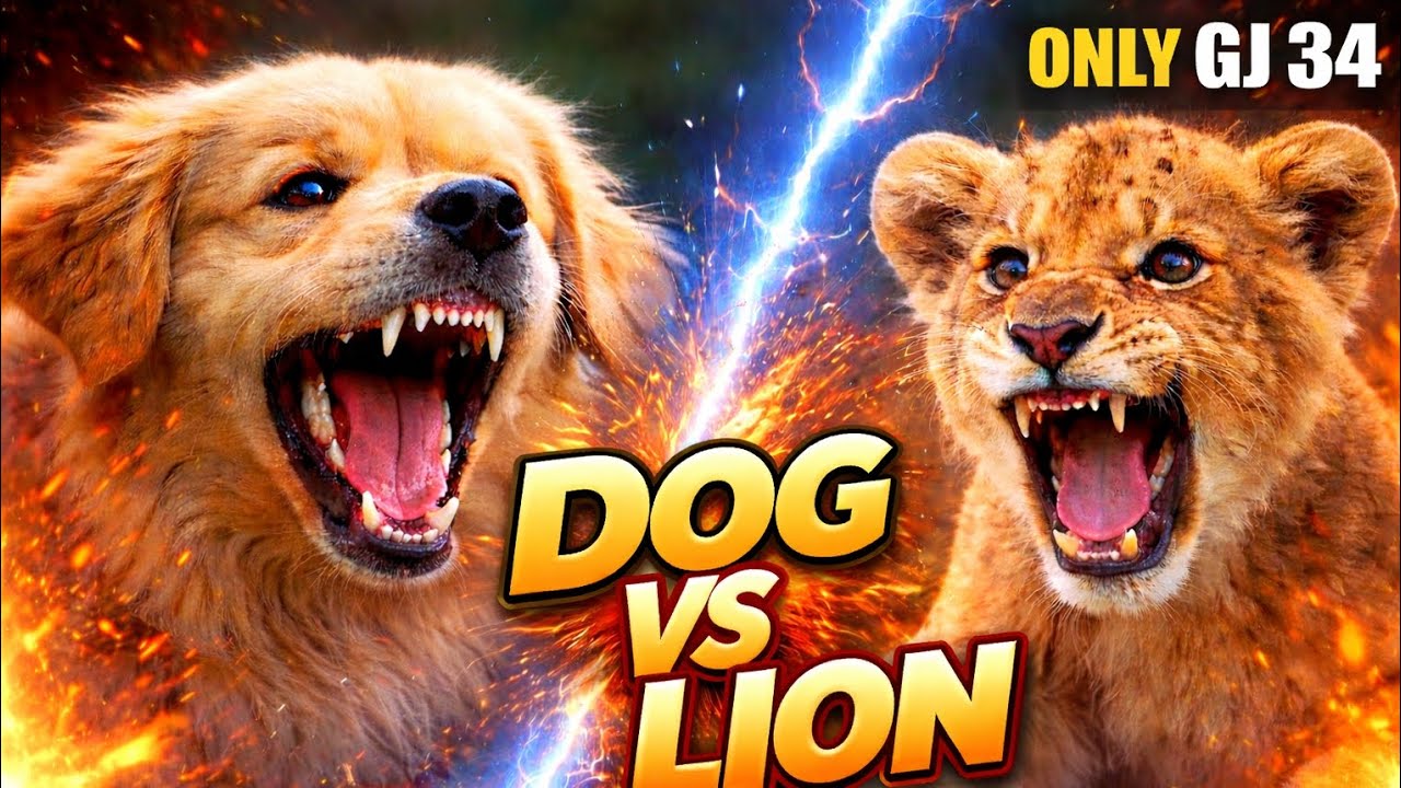 डोंगी ने बचाई 🦁शेर के बच्चे की जान और फिर हुआ कुछ ऐसा जो डोंगी ने सोचा नहिं होगा || Hindi Dubbed