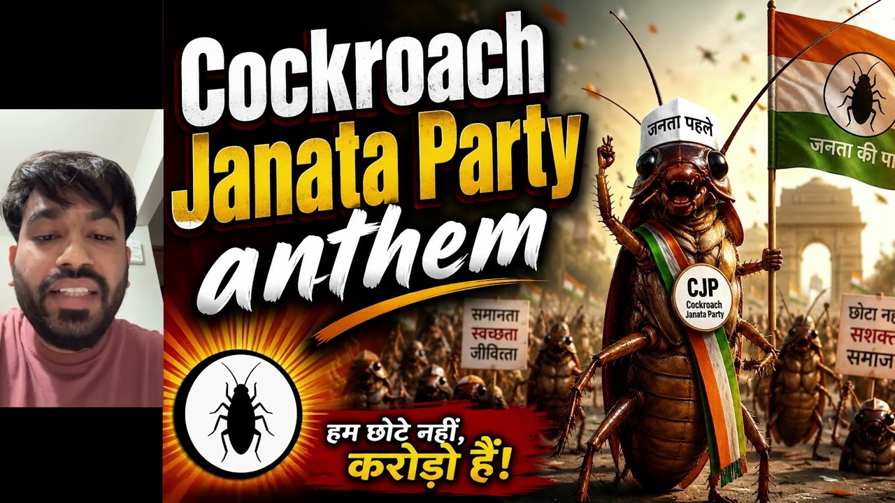 Cockroach Janata Party Anthem Song | Hindi Hiphop Rap Song | Tekendra Shah