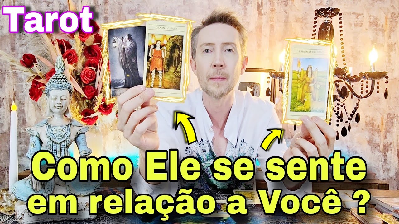 Como ele sente em relação a você hoje ? Tarot de hoje - Como ele está em relação a mim hoje tarot