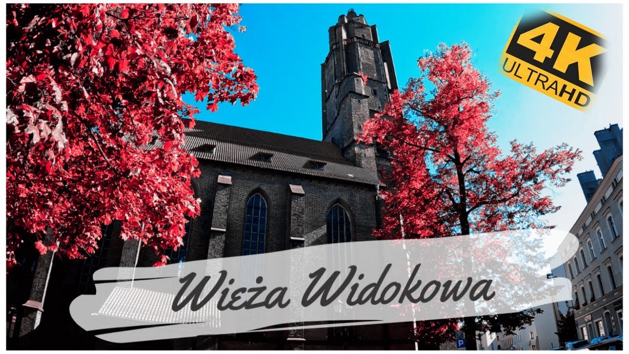 GLIWICE 🇵🇱 WEJŚCIE NA WIEŻE WIDOKOWĄ / ENTRY TO THE OBSERVATION TOWER | 07 2024 | 4K UHD 🌍 🚴‍♂️ 💙