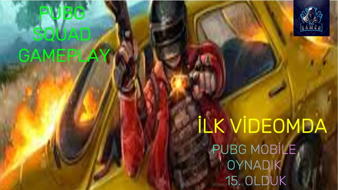 İLK VİDEOMDA PUBG MOBİLE OYNADIK 15. OLDUK: PUBG SQUAD GAMEPLAY: 1.VİDEOM