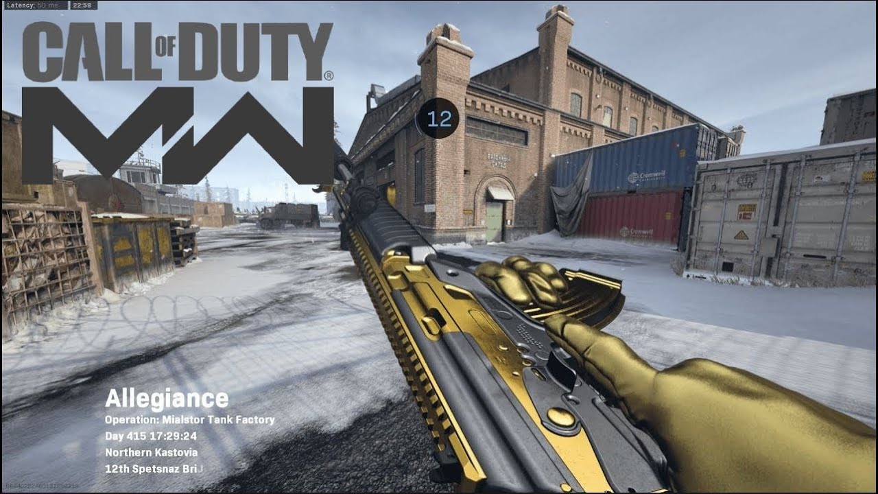 Call of Duty Modern Warfare Multiplayer Gameplay - Mace (No Commentary)