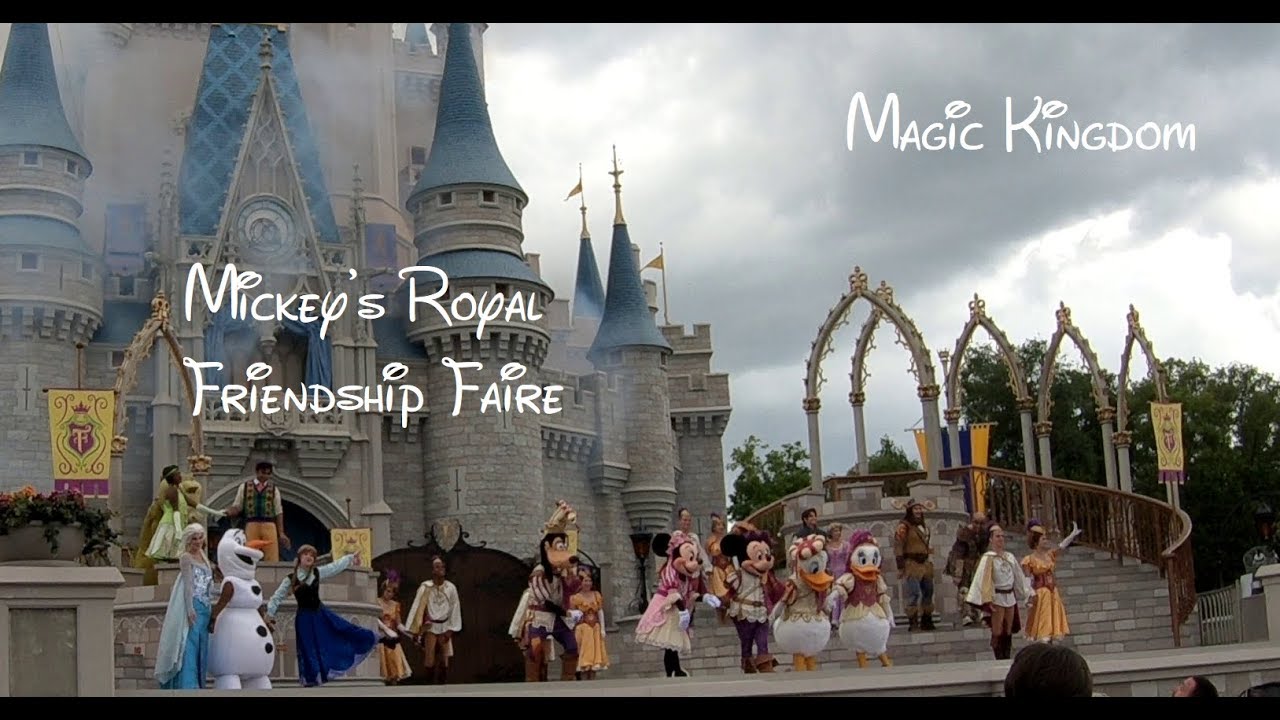 Full Show Mickey's Royal Friendship Faire at Magic Kingdom 2018