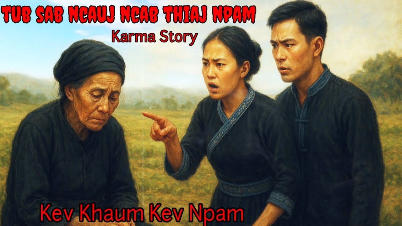 Kev Khaum Kev Npam - Neeg Tub Sab Ncauj Ncab Thiaj Tau Kev Npam. Karma.  4/9/ 2025.