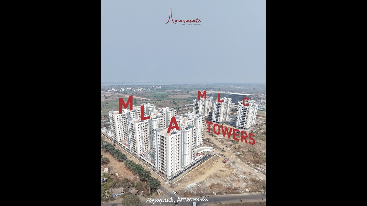 MLA & MLC Towers Amaravati | Ready for Occupation Soon | #Amaravati #APCRDA #AndhraPradesh