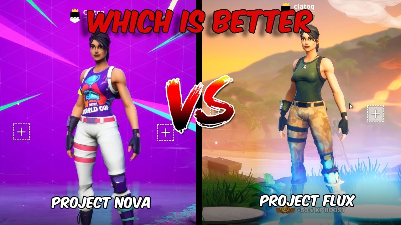 Project Nova Vs Project Flux | OG Fornite Comparision