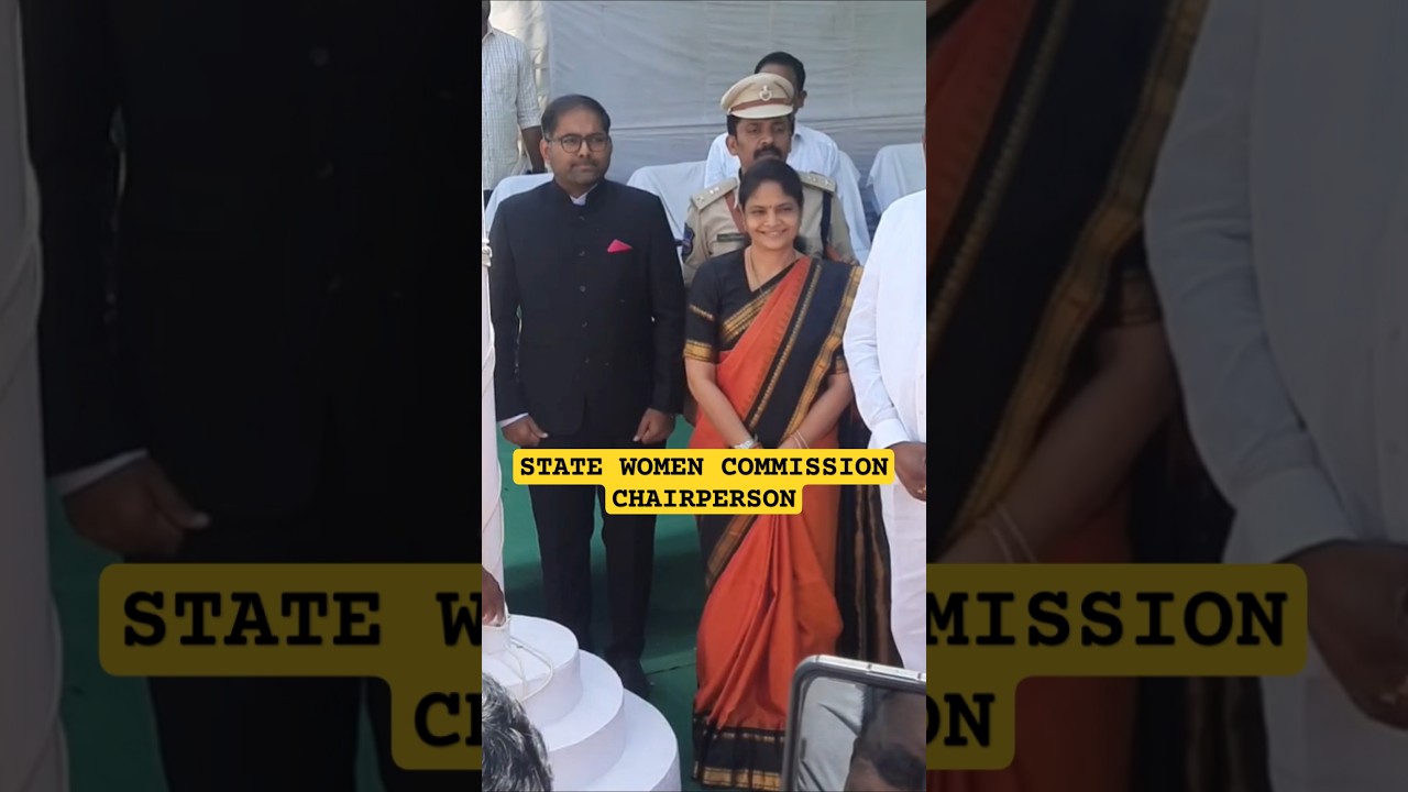 State Women commission Chairperson Narella Sharada and Collector Koya Sree Harsha #upsc #shorts