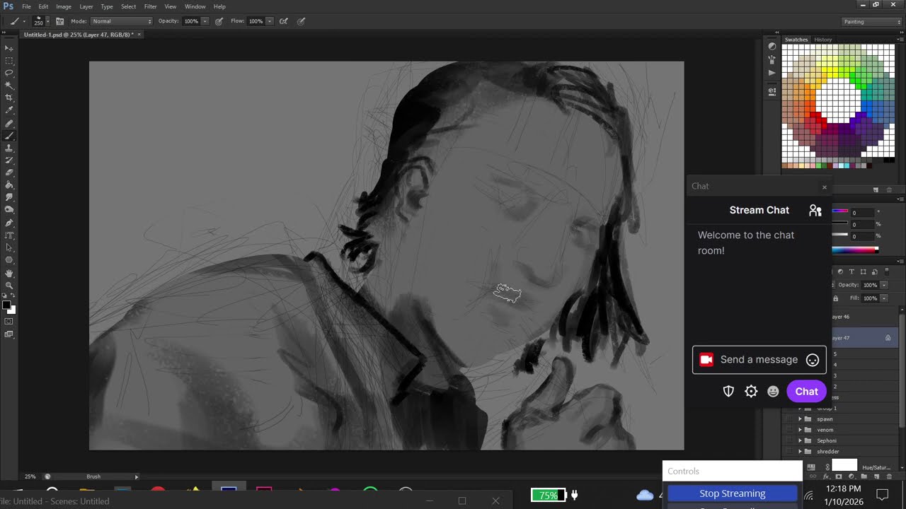lollipop Chill sketch stream