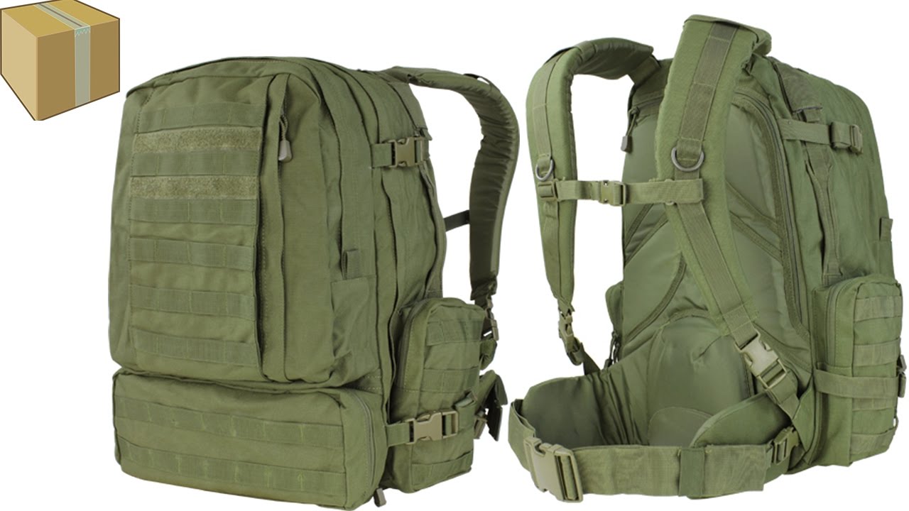 обзор на рюкзак Condor  3-days assault pack