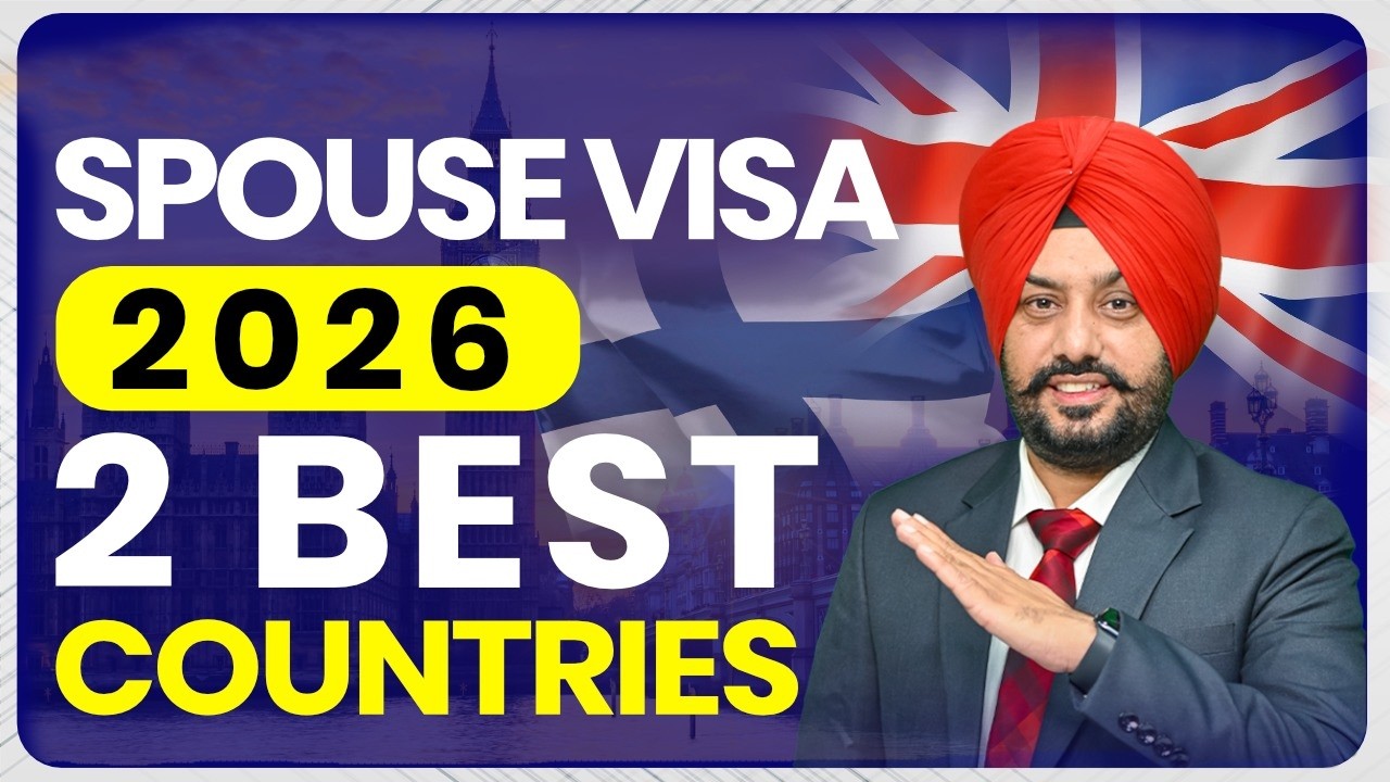 SPOUSE VISA 2026 2 BEST COUNTRIES | STUDY VISA UPDATES 2026 |  USA CANADA UK | THE VISA OFFIC