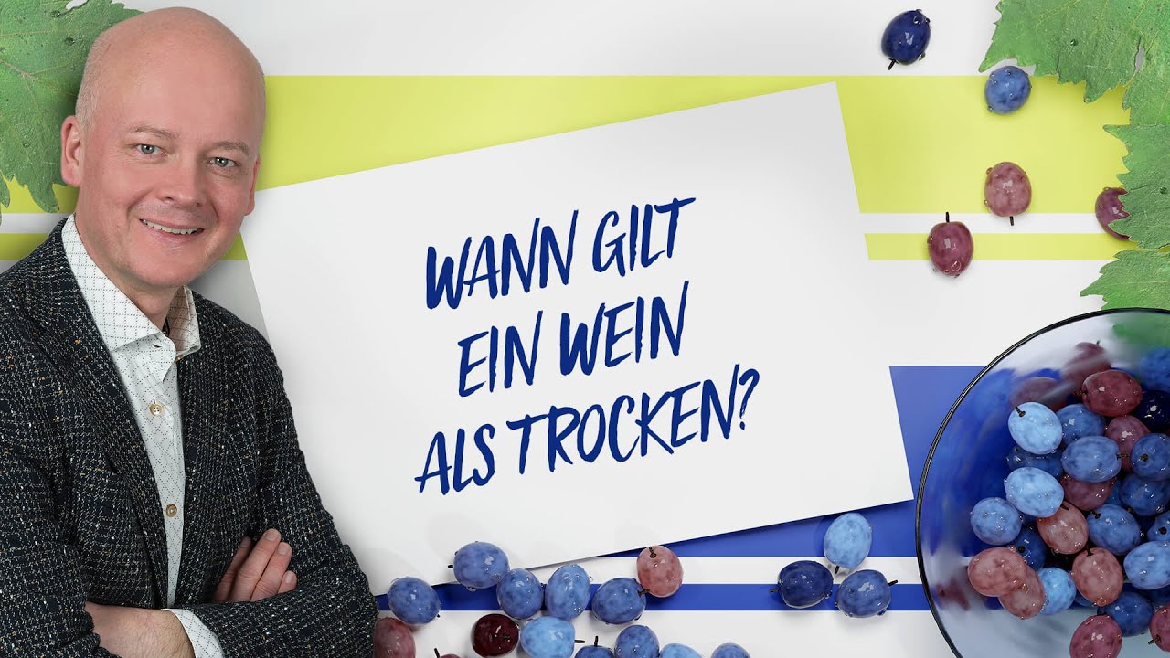 Wein für Anfänger - Wann gilt ein Wein als trocken  - ebrosia Weinakademie   Folge 1 - 