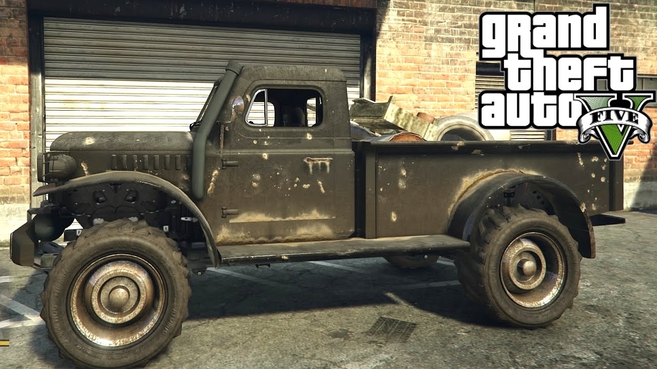 GTA V Next Gen PS4 - Bravado Duneloader Pickup Truck Test Drive