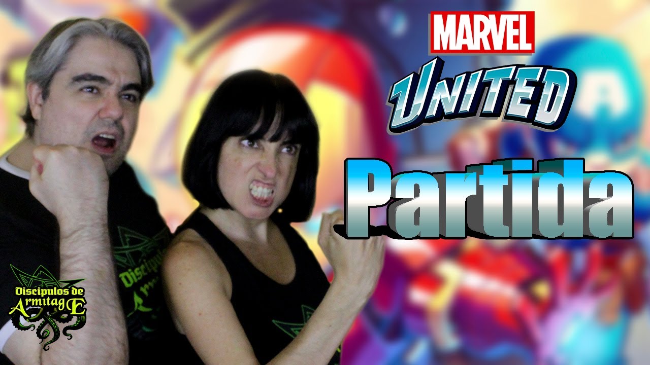 MARVEL UNITED español. PARTIDA