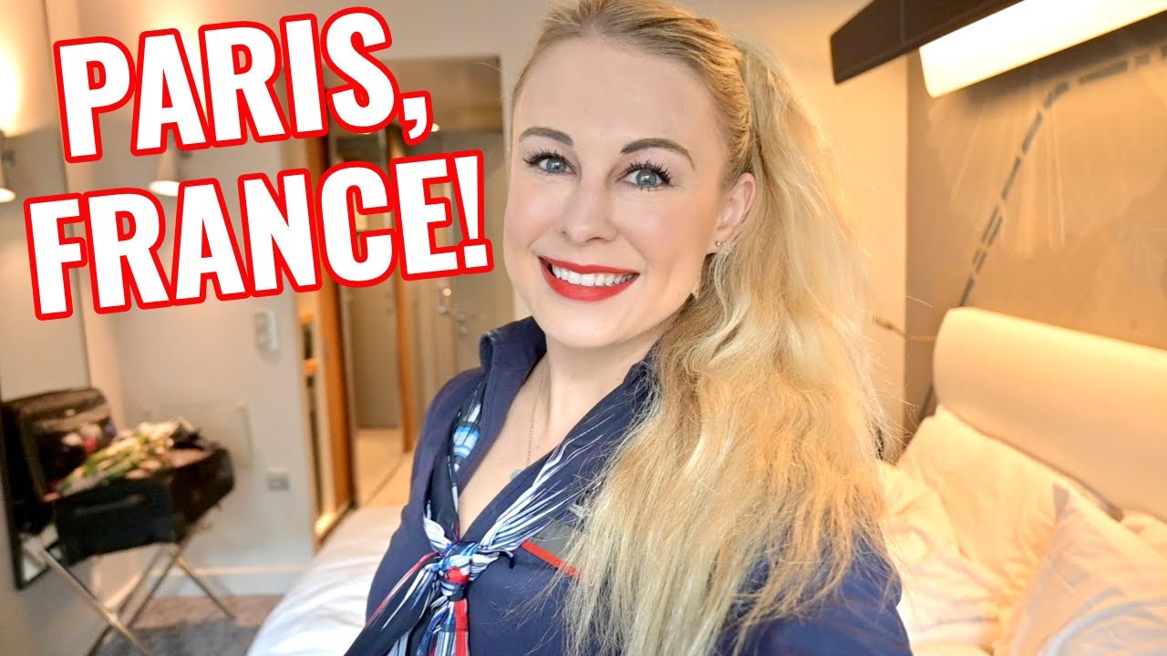 PARIS, FRANCE! 27 Hour International Flight Attendant Layover
