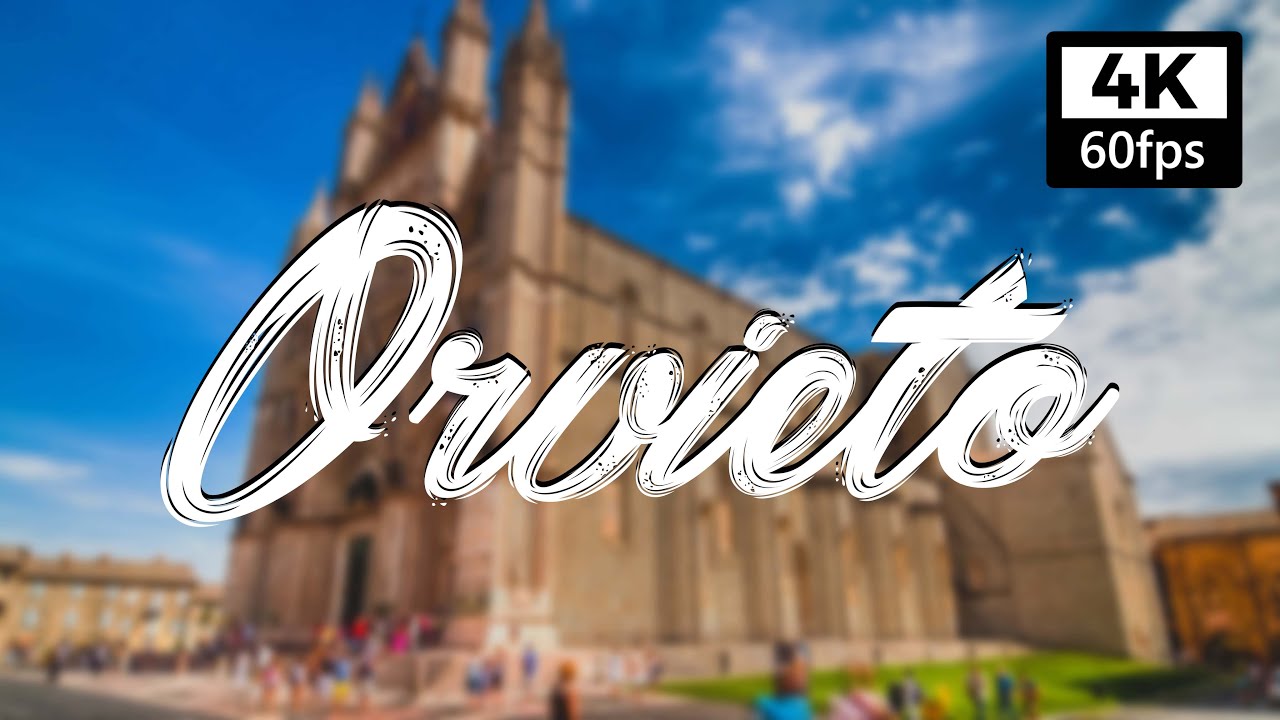 【4K】ORVIETO Walking Tour
