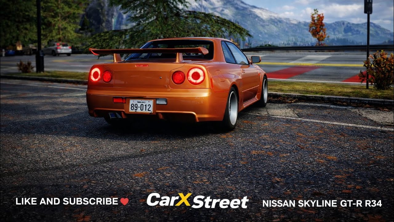 Driving this Skyline to that location! CarX Street 